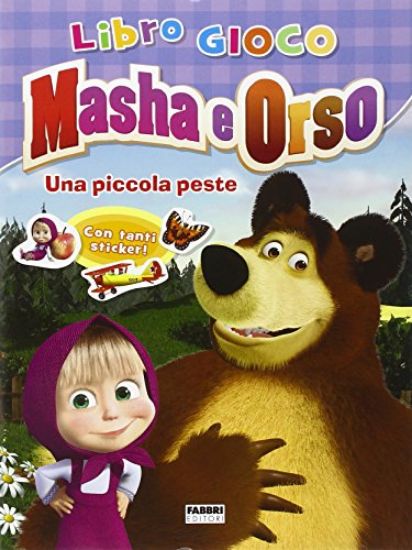 Immagine di MASHA E ORSO. LIBRO GIOCO. UNA PICCOLA PESTE