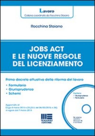 Immagine di JOBS ACT E LE NUOVE REGOLE DEL LICENZIAMENTO  CON CD-ROM