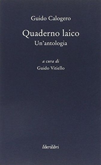 Immagine di QUADERNO LAICO. UN`ANTOLOGIA