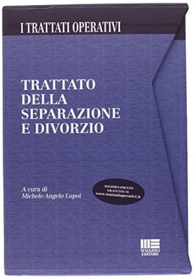 Immagine di TRATTATO DELLA SEPARAZIONE E DIVORZIO - COFANETTO 3 TOMI