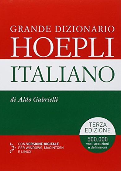 Immagine di GRANDE DIZIONARIO HOEPLI DI ITALIANO