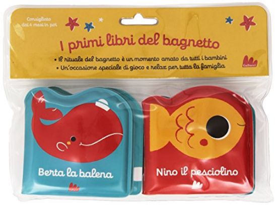 Immagine di BERTA LA BALENA + NINO IL PESCIOLINO - I PRIMI LIBRI DEL BAGNETTO