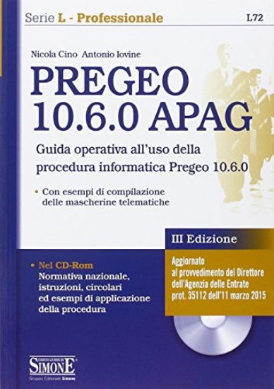 Immagine di PREGEO 10.6.0 APAG - CON CD-ROM