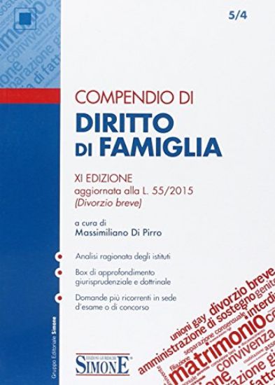 Immagine di COMPENDIO DI DIRITTO DI FAMIGLIA