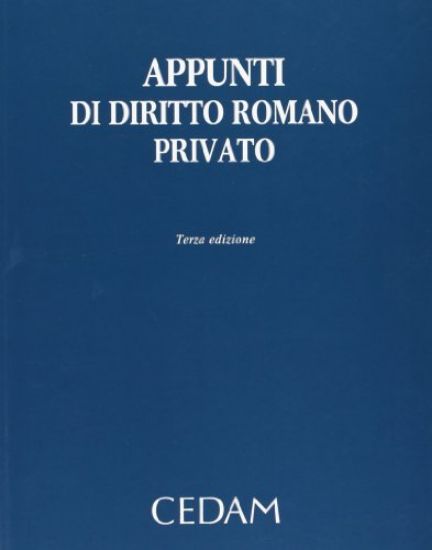 Immagine di APPUNTI DI DIRITTO ROMANO PRIVATO