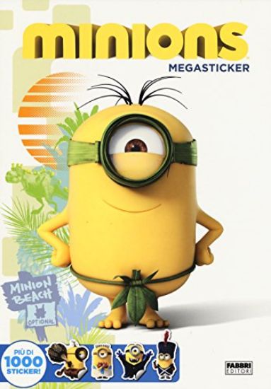 Immagine di MINIONS. MEGA STICKER CON OLTRE 1000 STICKER