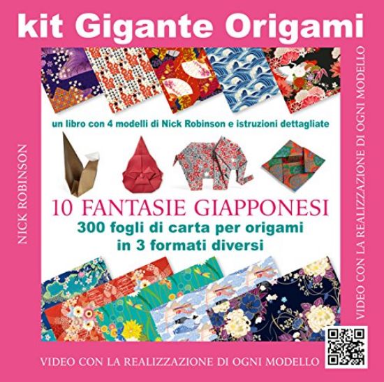 Immagine di KIT GIGANTE ORIGAMI, FANTASIE GIAPPONESI