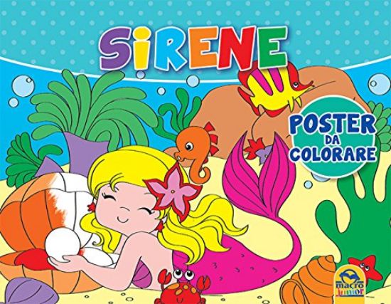 Immagine di POSTER DA COLORARE SIRENE