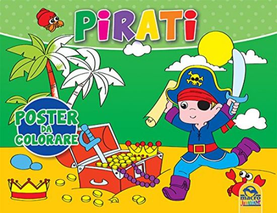 Immagine di POSTER DA COLORARE PIRATI