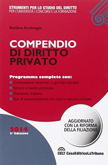 Immagine di COMPENDIO DI DIRITTO PRIVATO