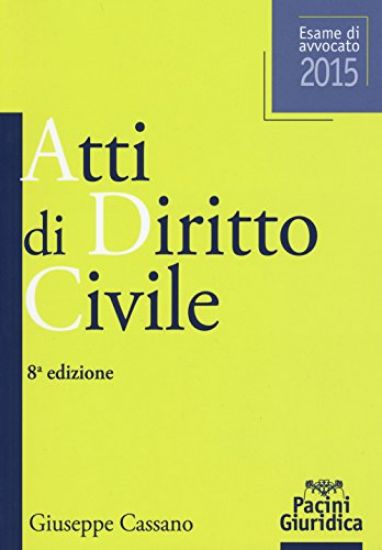 Immagine di ATTI DI DIRITTO CIVILE