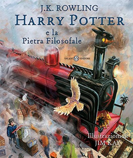 Immagine di HARRY POTTER E LA PIETRA FILOSOFALE NE ILLUSTRATA - VOLUME 1