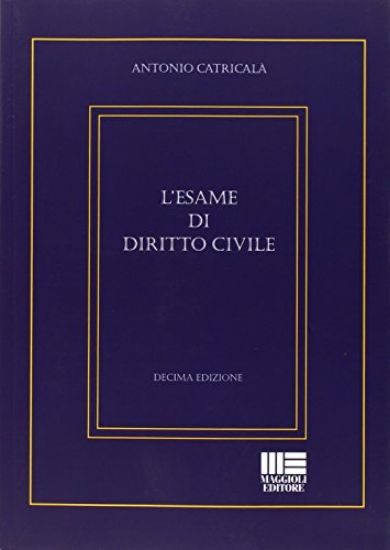 Immagine di ESAME DI DIRITTO CIVILE