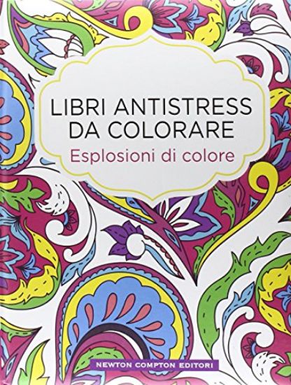 Immagine di LIBRI ANTISTRESS DA COLORARE ESPLOSIONI DI COLORE