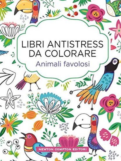 Immagine di LIBRI ANTISTRESS DA COLORARE ANIMALI FAVOLOSI