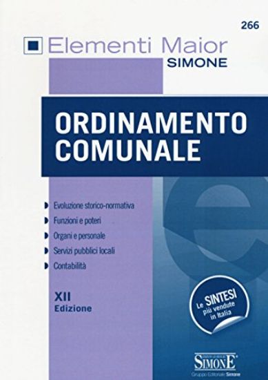 Immagine di ORDINAMENTO COMUNALE