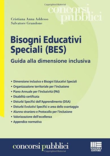 Immagine di BISOGNI EDUCATIVI SPECIALI (BES) - GUIDA ALLA DIMENSIONE INCLUSIVA