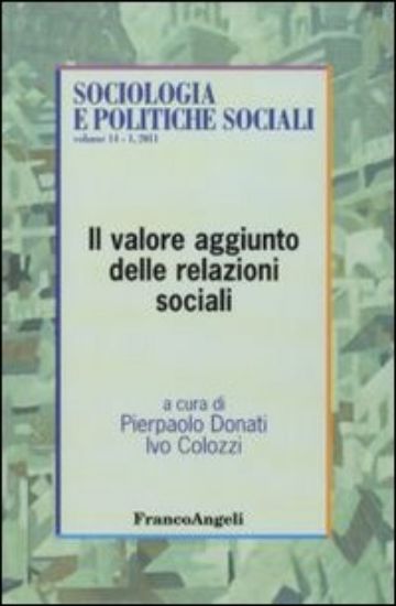 Immagine di VALORE AGGIUNTO DELLE RELAZIONI SOCIALI (IL)