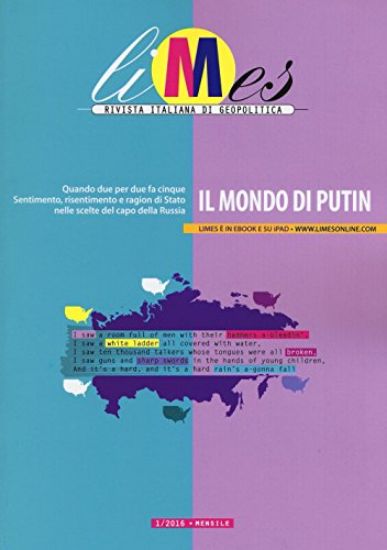 Immagine di LIMES 1/2016 - IL MONDO DI PUTIN