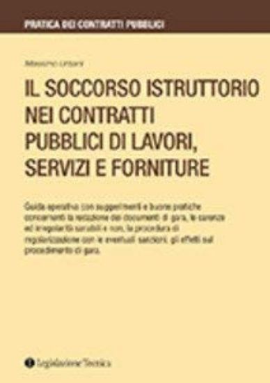 Immagine di SOCCORSO ISTRUTTORIO NEI CONTRATTI PUBBLICI (IL)