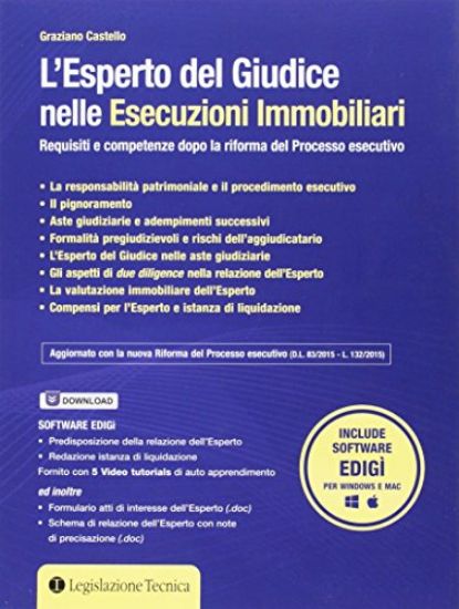 Immagine di ESPERTO DEL GIUDICE NELLE ESECUZIONI IMMOBILIARI. REQUISITI E COMPETENZE DOPO LA RIFORMA...