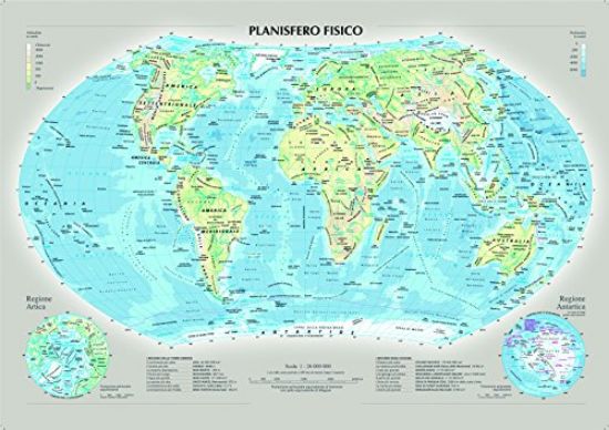 Immagine di PLANISFERO FISICO E POLITICO