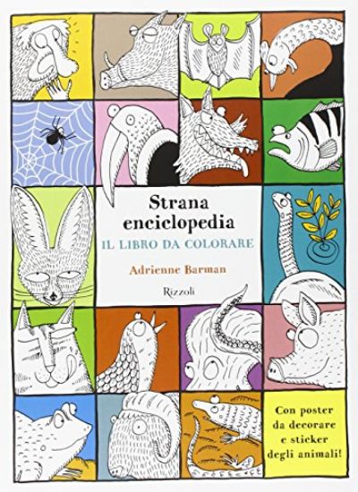 Immagine di STRANA ENCICLOPEDIA.LIBRO DA COLORARE (IL)