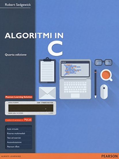 Immagine di ALGORITMI IN C - 4 ED. - CON MYLAB+ETEXT