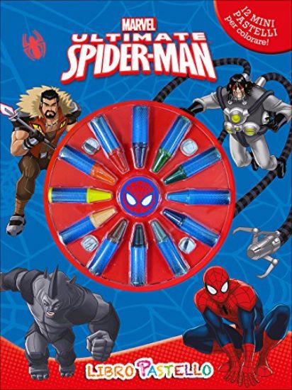 Immagine di ULTIMATE SPIDER-MAN. LIBRO PASTELLO. CON GADGET