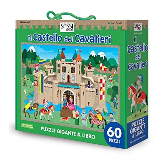 Immagine di CASTELLO DEI CAVALIERI. PUZZLE GIGANTE. CON LIBRO (IL)