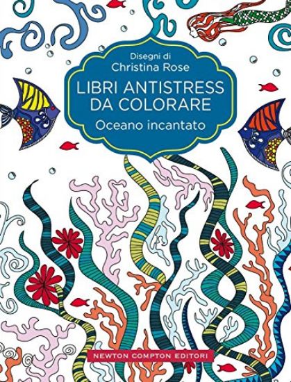 Immagine di LIBRI ANTISTRESS DA COLORARE OCEANO INCANTATO