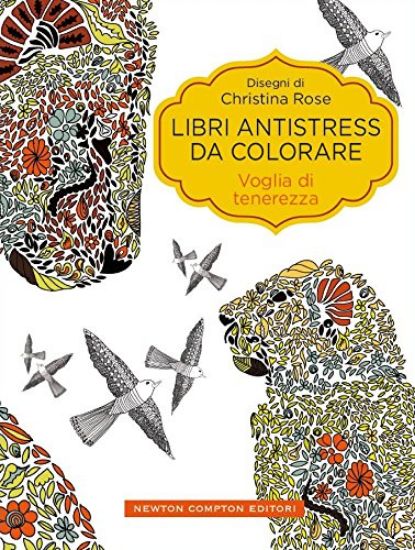 Immagine di LIBRI ANTISTRESS DA COLORARE VOGLIA DI TENEREZZA