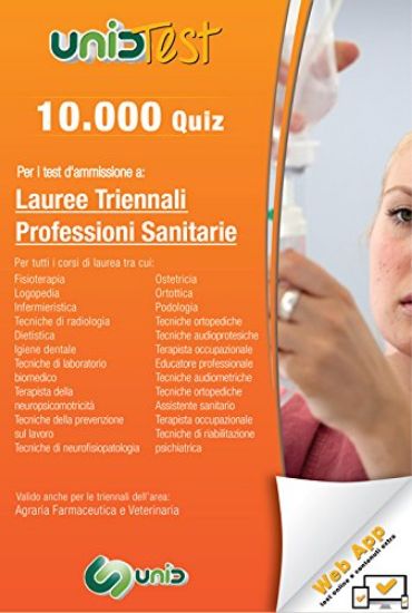 Immagine di UNIDTEST 10000 QUIZ LAUREE TRIENNALI PROFESSIONI SANITARIE