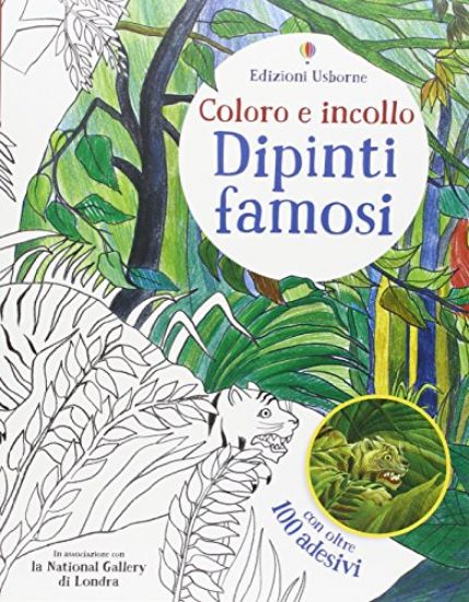 Immagine di DIPINTI FAMOSI. COLORO E INCOLLO. CON ADESIVI