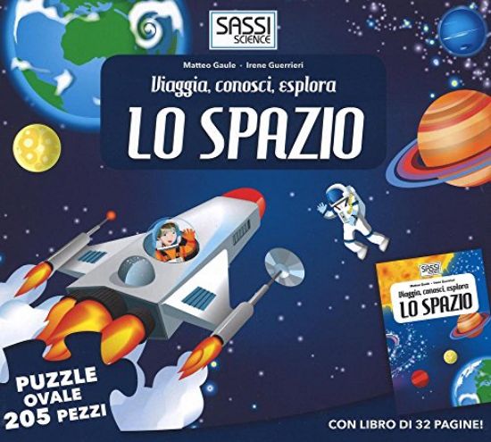 Immagine di SPAZIO. VIAGGIA, CONOSCI, ESPLORA. LIBRO PUZZLE (LO)