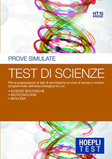 Immagine di HOEPLI TEST 15. PROVE SIMULATE SCIENZE