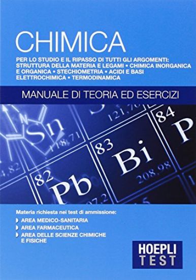 Immagine di CHIMICA.MANUALE DI TEORIA ED ESERCIZI