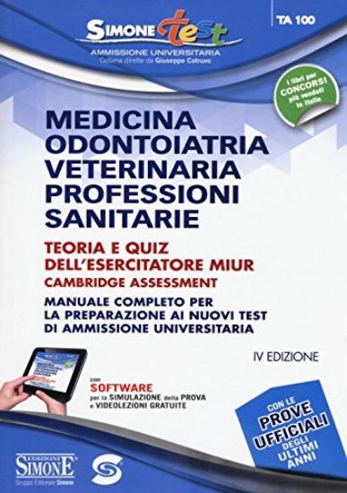 Immagine di MEDICINA  ODONTOIATRIA  VETERINARIA  PROFESSIONI SANITARIE. TEORIA E QUIZ DELL`ESERCITATORE MIUR