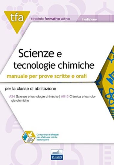 Immagine di TFA. SCIENZE E TECNOLOGIE CHIMICHE. MANUALE TEORICO. CON SOFTWARE DI SIMULAZIONE