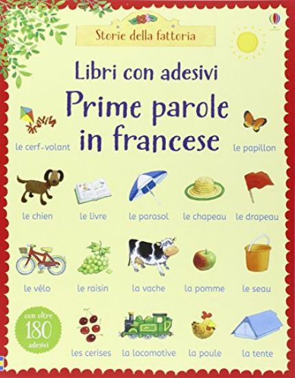 Immagine di PRIME PAROLE IN FRANCESE. CON ADESIVI