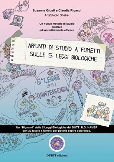 Immagine di APPUNTI DI STUDIO A FUMETTI SULLE CINQUE LEGGI BIOLOGICHE