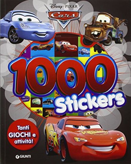 Immagine di CARS. 1000 STICKERS. CON ADESIVI