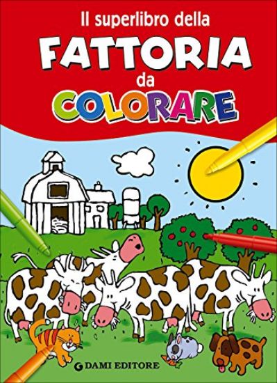 Immagine di SUPERLIBRO DELLA FATTORIA DA COLORARE (IL)