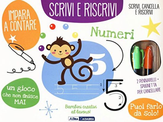 Immagine di NUMERI - SCRIVI E RISCRIVI