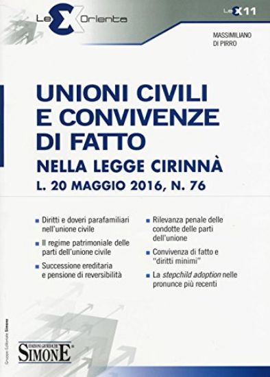 Immagine di UNIONI CIVILI E CONVIVENZE DI FATTO NELLA LEGGE CIRINNA`