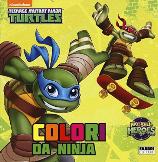 Immagine di COLORI DA NINJIA. HALF SHELL HEROES