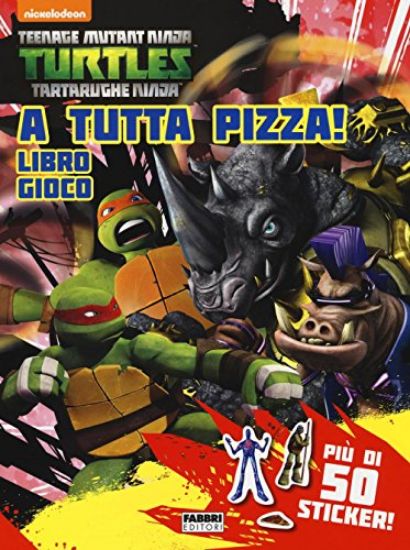 Immagine di TMNT. A TUTTA PIZZA! LIBRO GIOCO