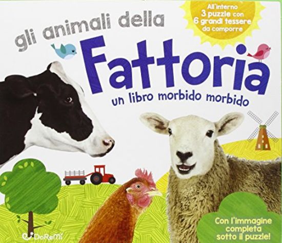 Immagine di ANIMALI DELLA FATTORIA. TENERI PUZZLE (GLI)