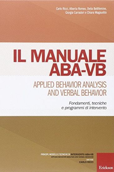 Immagine di MANUALE ABA-VB - APPLIED BEHAV