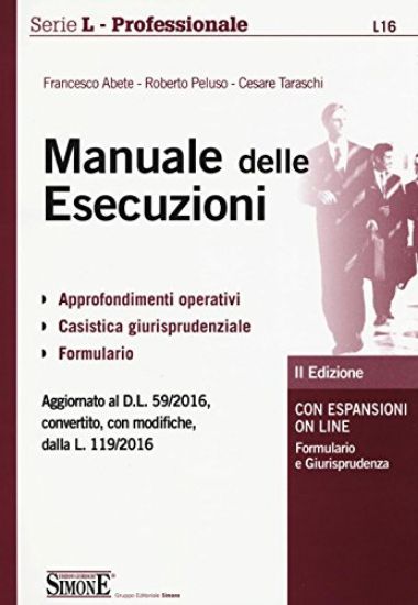 Immagine di MANUALE DELLE ESECUZIONI